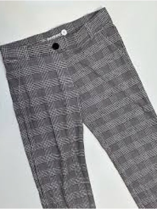 Betabrand Pants - Betabrand Gray Plaid Boot Cut Pants